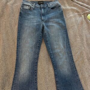 Black Orchid, ankle length, slight bootcut